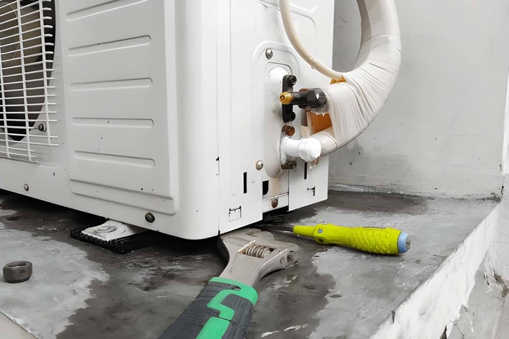 Overheating Outdoor Unit