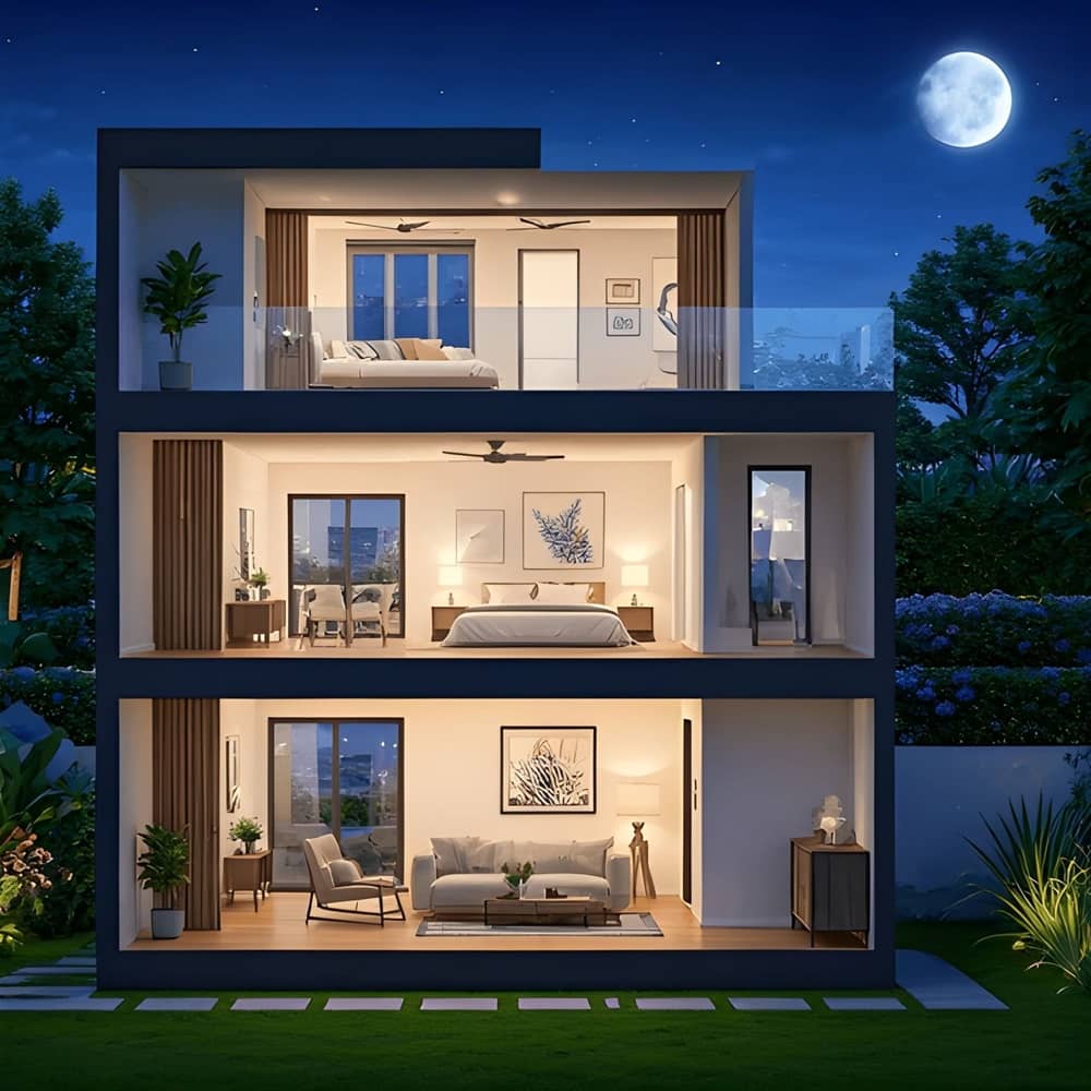 double story home